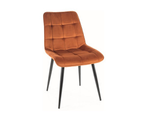 Pearl Kitchen Chair (Velvet/Black Legs)